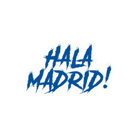 Hala Madrid | Real Madrid Premium Sticker | Football Club