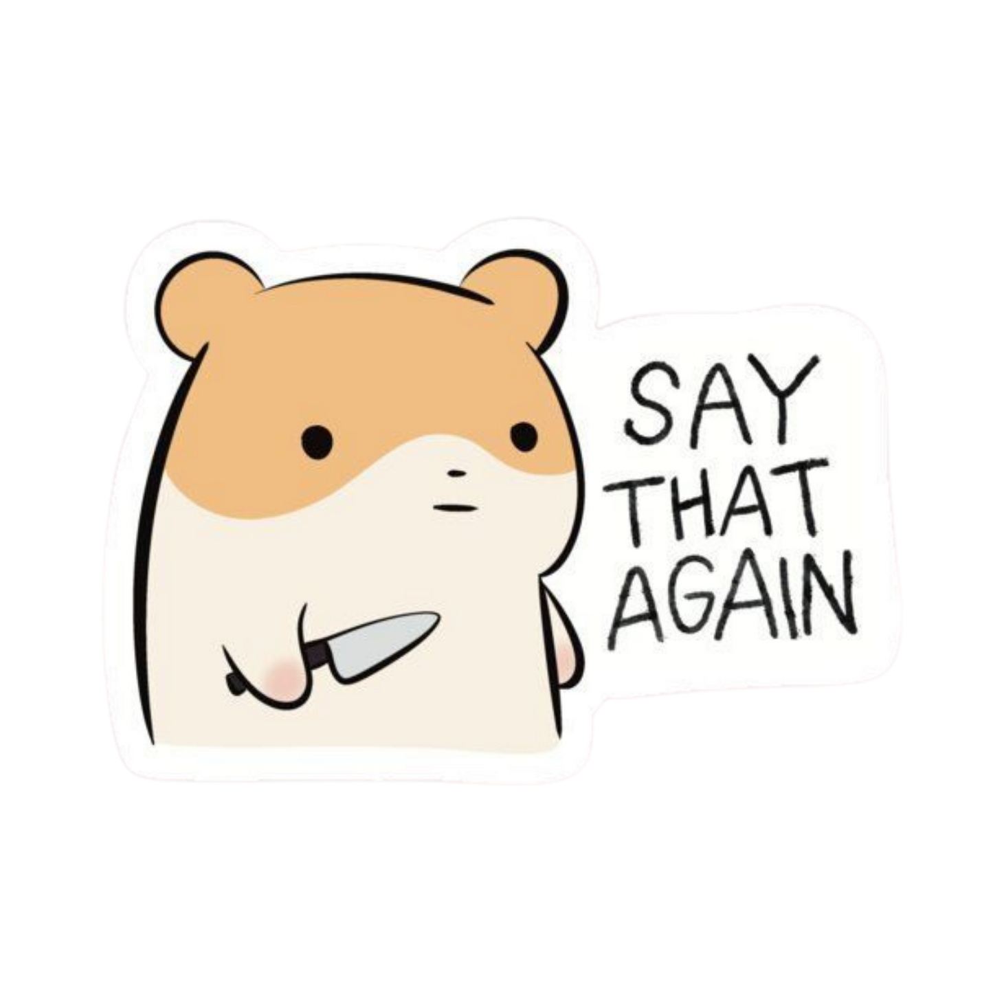 Funny Meme Sticker 25 | Viral Internet Humor Premium Sticker
