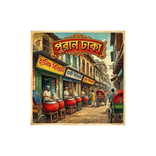 Old Dhaka | Bangladesh Stickers Collection | StickerBD