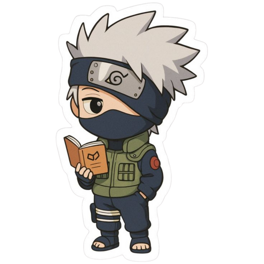Kakashi Hatake Naruto Sticker 9 | Sharingan Ninja Premium Sticker