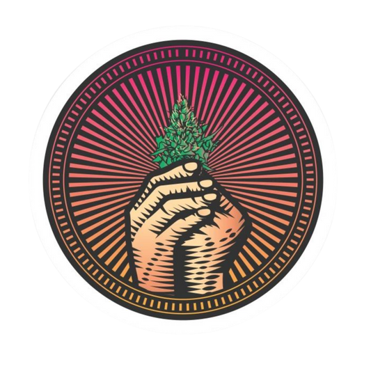 Stamp Hemp Sticker | StickerBD