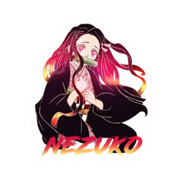 Nezuko Kamado 28 | Demon Slayer Sticker | Anime