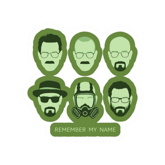 Remember My Name | Breaking Bad Premium Sticker | TV Series