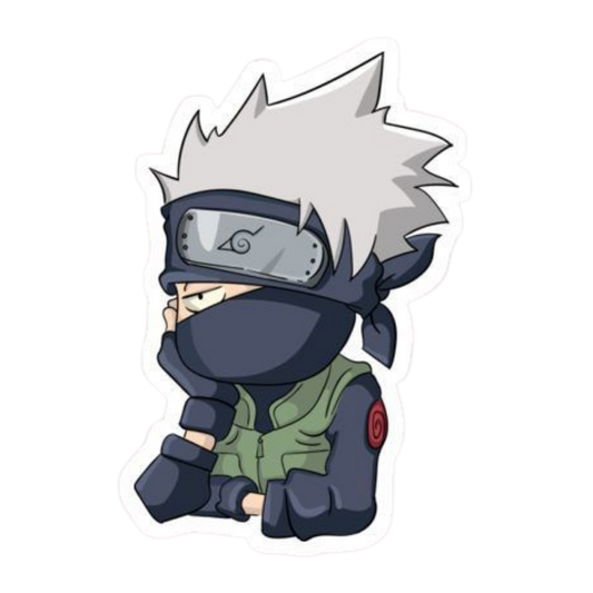 Kakashi Hatake Naruto Sticker 10 | Sharingan Ninja Premium Sticker