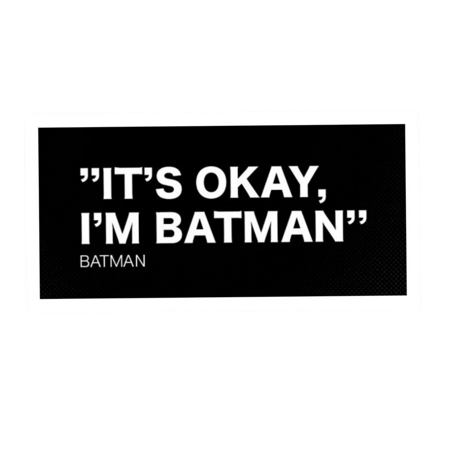 Batman Sticker 39 | Premium DC Superhero Sticker | StickerBD