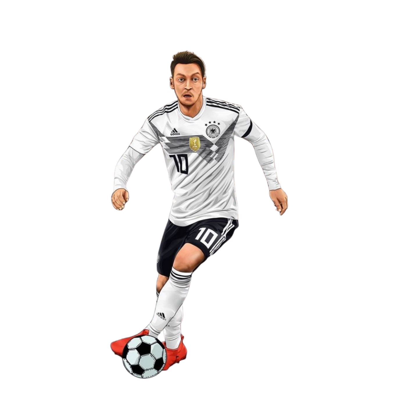 FC Germany 38 | Germany Football Sticker | Football Team