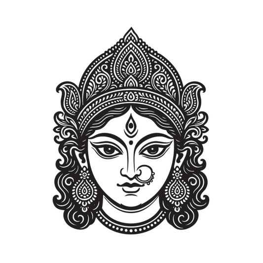 Durga Art | Om, Gods, Mantras & Spritual Symbols | StickerBD