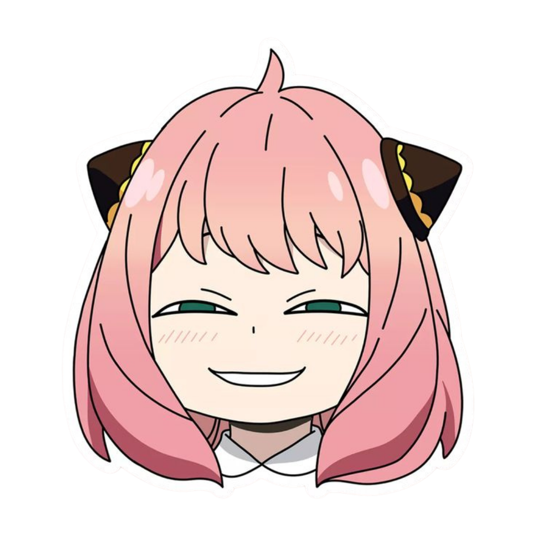 Anya Forger | Spy X Family Anime Sticker | Premium Sticker