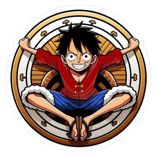 Monkey D. Luffy Seal Anime stickers