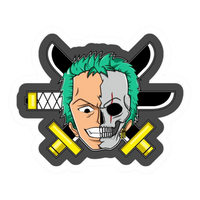 Roronoa Zoro One Piece Sticker 14 | Three Sword Style Premium Sticker