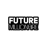 Future Millionaire Office stickers