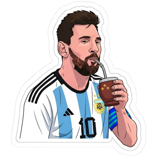 Messi 12 | Leo Messi Premium Football Sticker | Legendary Footballer