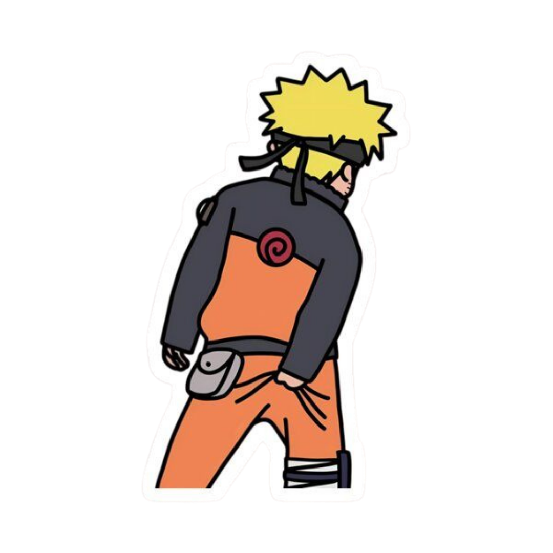 Naruto Uzumaki Anime Sticker 2 | Ninja Premium Sticker