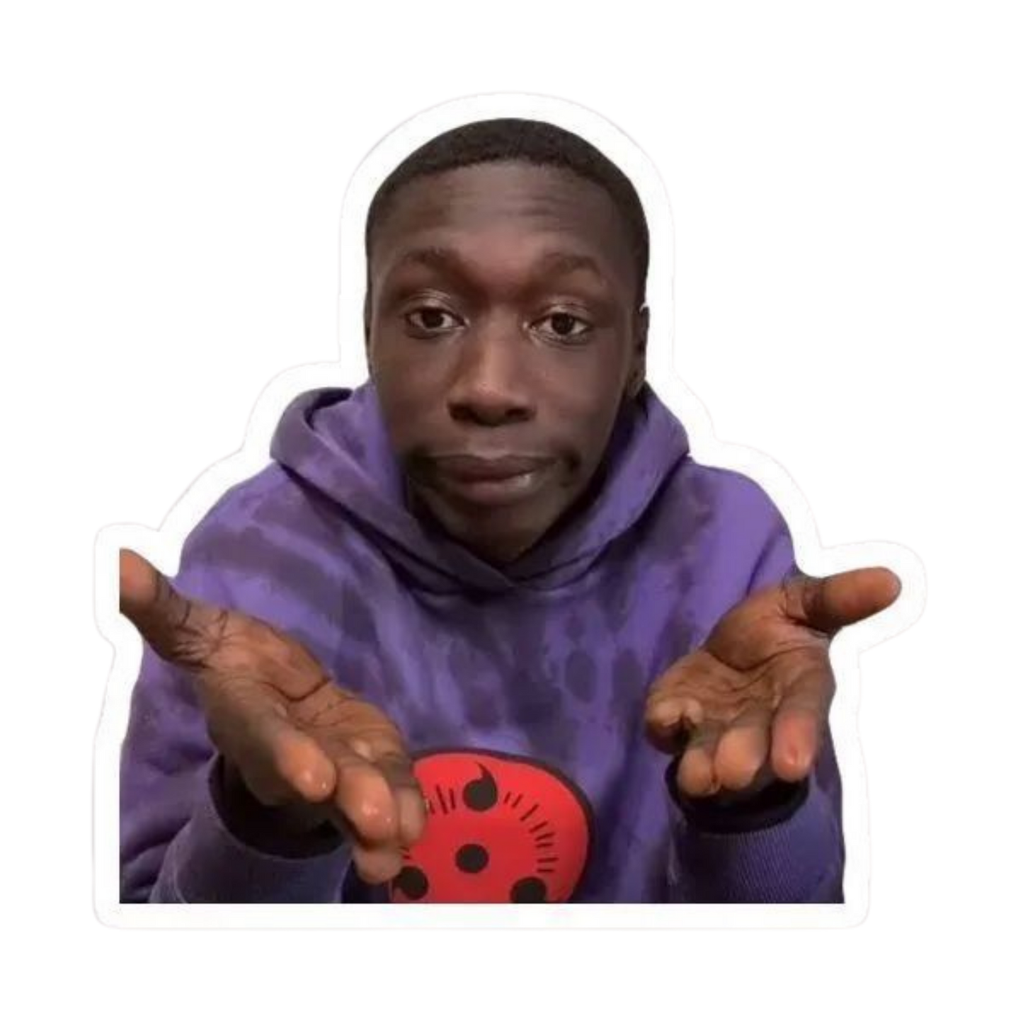 Funny Meme Sticker | Viral Internet Humor Premium Sticker
