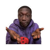 Funny Meme Sticker | Viral Internet Humor Premium Sticker