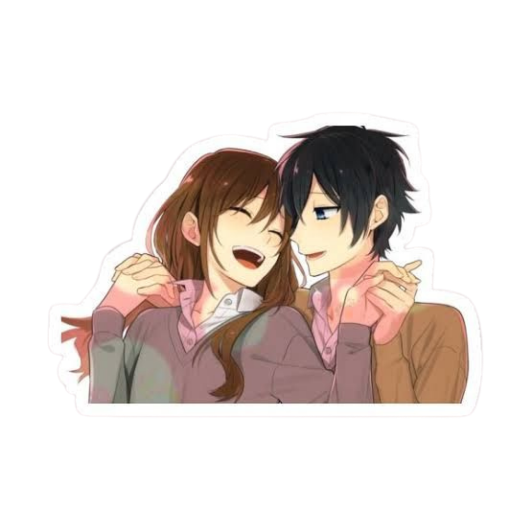 Horimiya Anime Sticker 2 | Hori & Miyamura Premium sticker