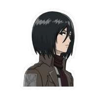 Mikasa Ackerman Attack on Titan Sticker 2 | Anime Warrior Premium Sticker