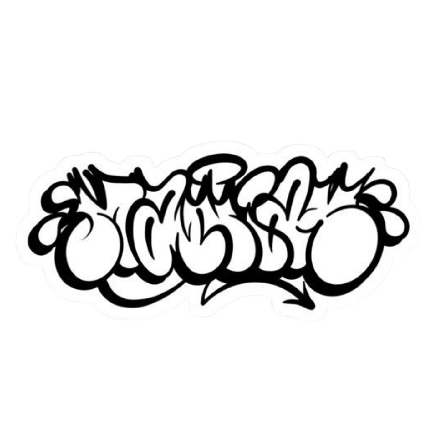 Graffiti 2 | Street Art Premium Sticker | Graffiti Stickers