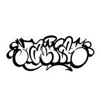 Graffiti 2 | Street Art Premium Sticker | Graffiti Stickers