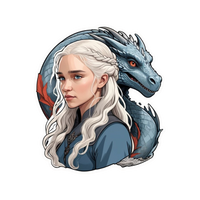 Khaleesi | Game of Thrones Premium Sticker | TV Series