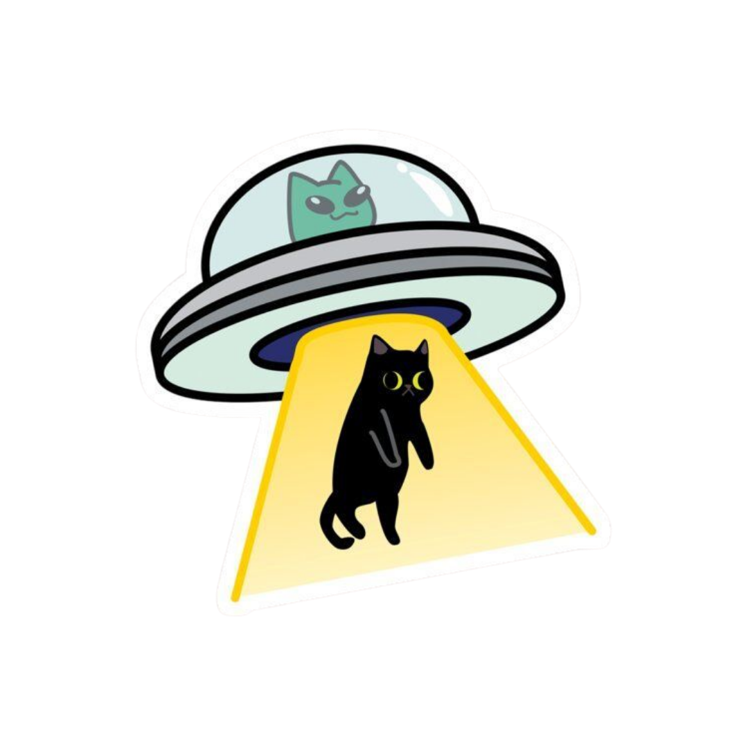 UFO 2 | Space Mystery Premium Sticker | UFO & Aliens