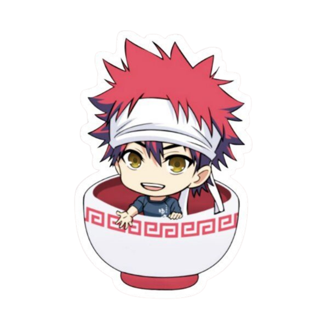 Yukihira Soma Food Wars Sticker Bundle