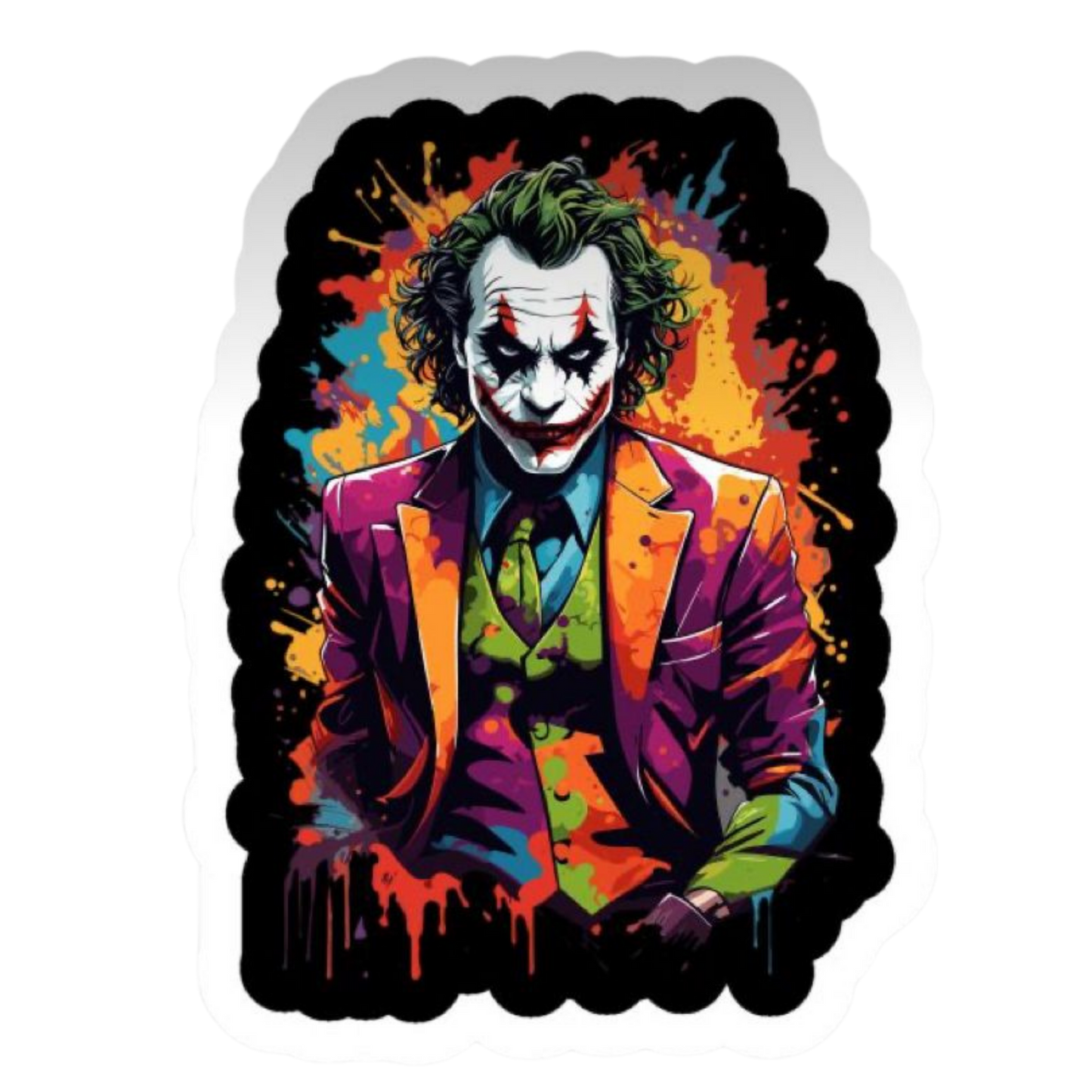 Joker 2 | DC Premium Die-Cut Sticker  | StickerBD