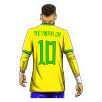 Neymar Jr 2 | Football Player Premium Sticker