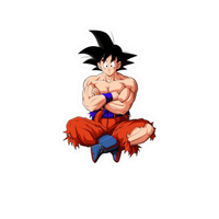 Son Goku Dragon Ball Z Anime stickers