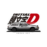 Initial D 2 | Anime Sticker