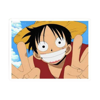 Monkey D Luffy One Piece Sticker 2 | Straw Hat Pirate Premium Sticker