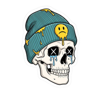 Skull Sticker