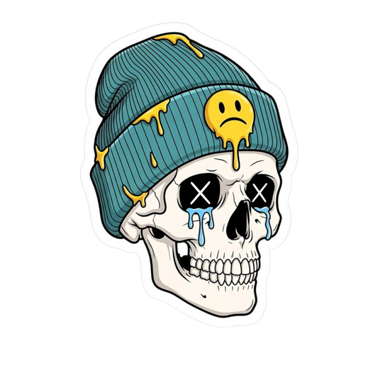 Skull Sticker