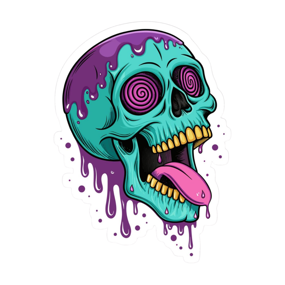 Skull 3 Sticker