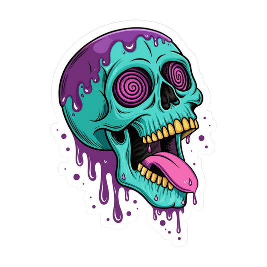 Skull 3 Sticker