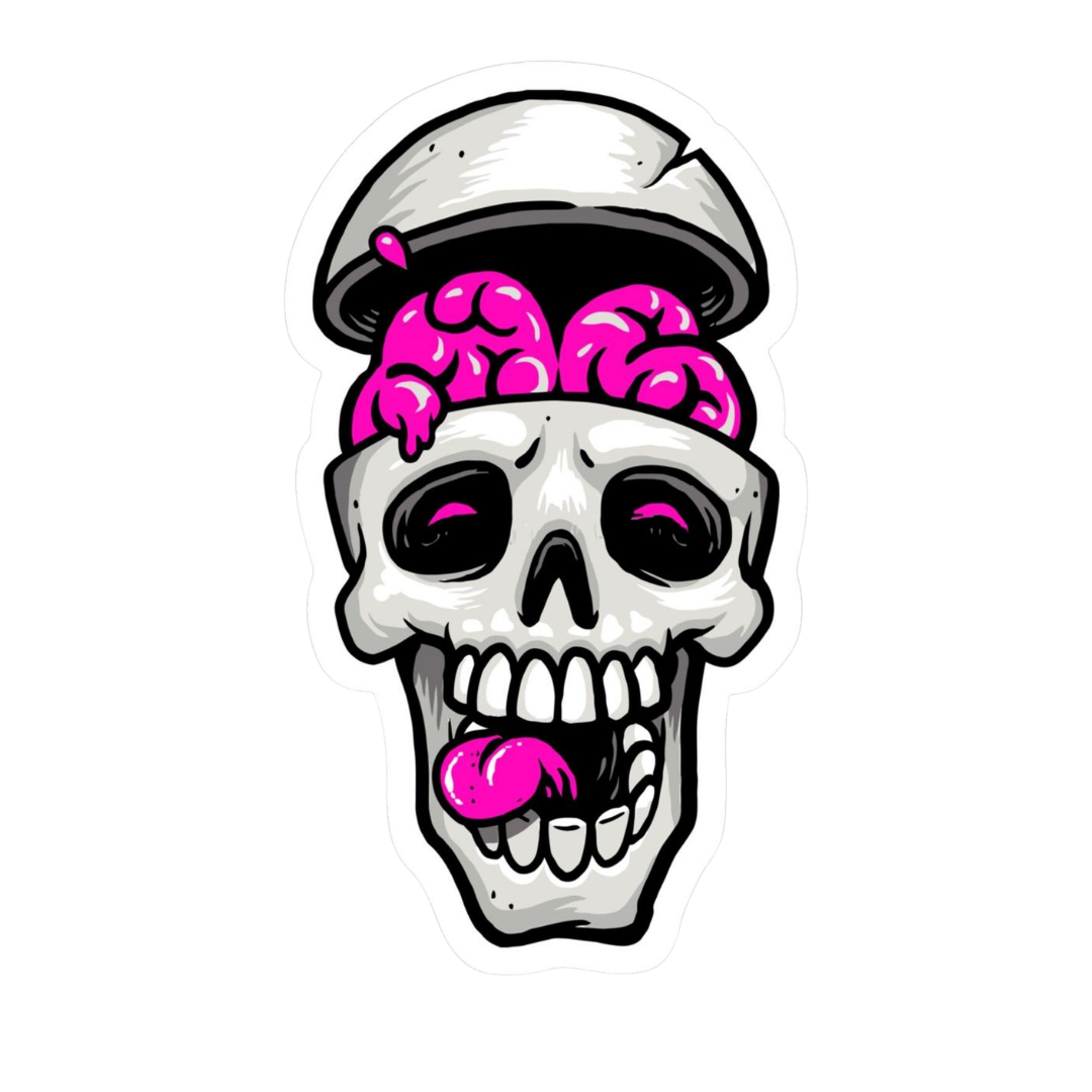 Skull 4 Sticker