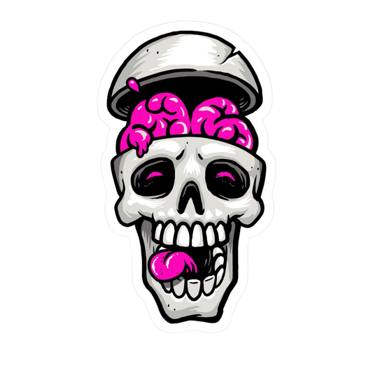 Skull 4 Sticker