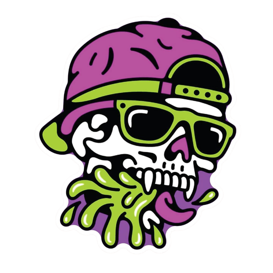 Skull 5 Sticker