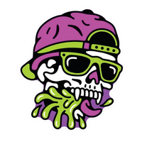 Skull 5 Sticker