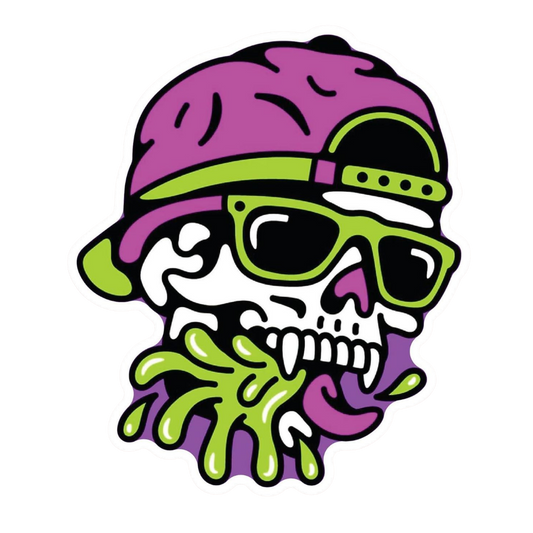Skull 5 Sticker