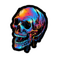 Skull 8 Sticker