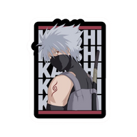 Kakashi Hatake Naruto Sticker 12 | Sharingan Ninja Premium Sticker