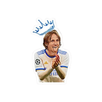 Luka Modric | Real Madrid Premium Sticker | Football Club