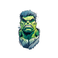 The Incredible Hulk 10 | Hulk Premium Sticker | Movie