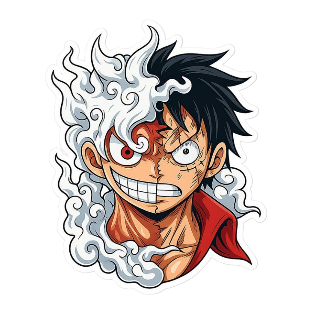 Monkey D. Luffy Gear 5 / nika Anime stickers
