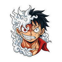 Monkey D. Luffy Gear 5 / nika Anime stickers