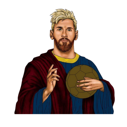 Messi 40 | Leo Messi Premium Football Sticker | Legendary Footballer