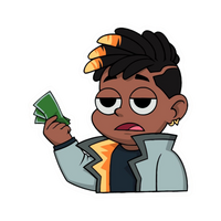 Phoenix I have three creds Valorant stickers