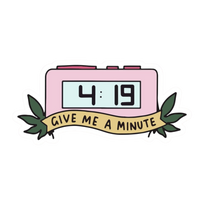 Almost 420 Hemp Sticker | Waterproof Die-Cut | StickerBD