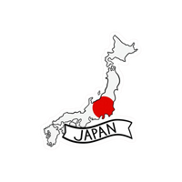 Japan | Country Premium Sticker | Country, Flag & Travel Sticker